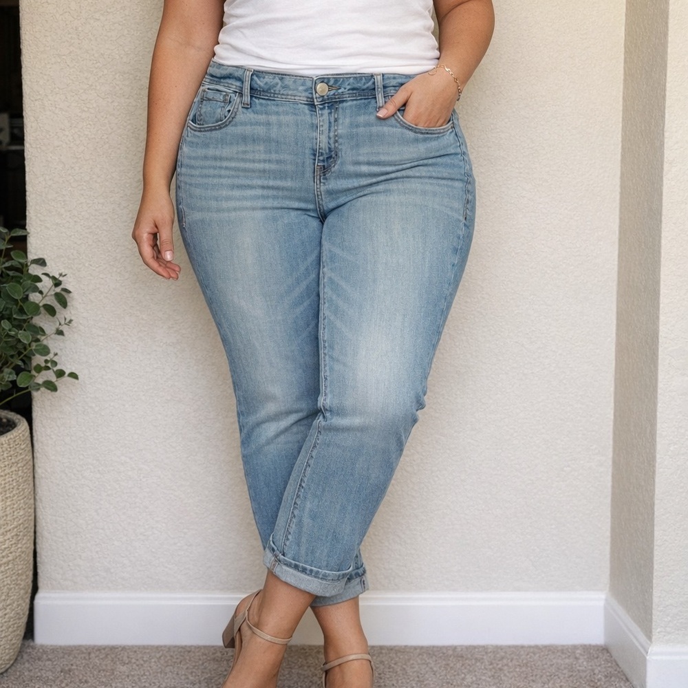 Lane Bryant Crop Genius Fit Jean